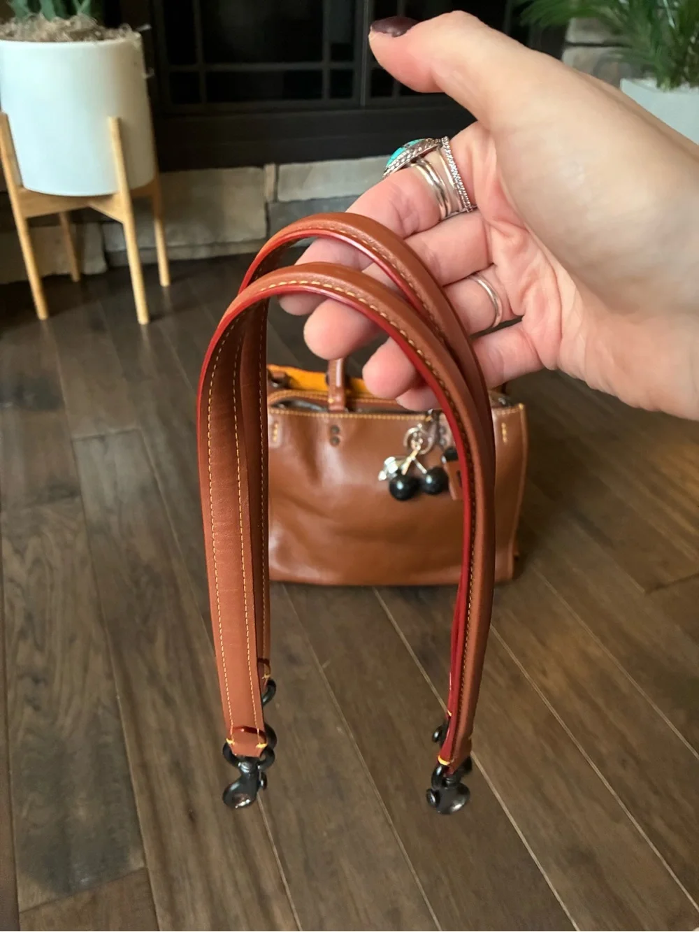 Coach 1941 Rogue Leather Satchel Purse, 38124